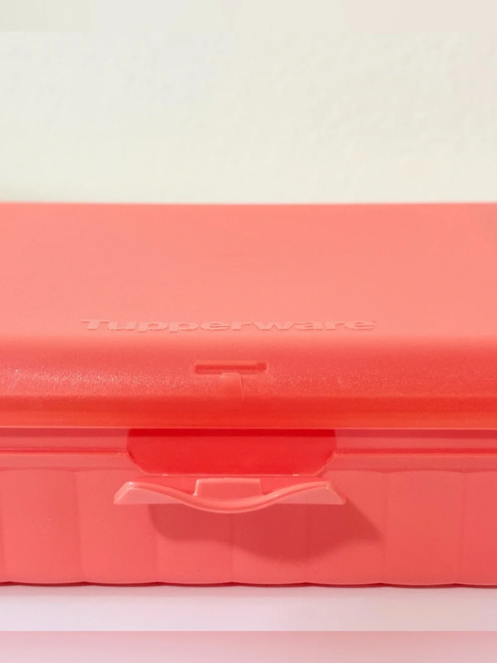 Tupperware LUNCH N THINGS Divided Organizer Snack Sandwich BENTO BOX orange cooo